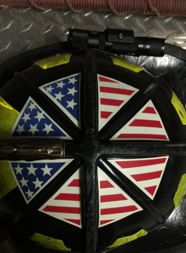 iDEntifire Helmet Crown Decal - American Flag
